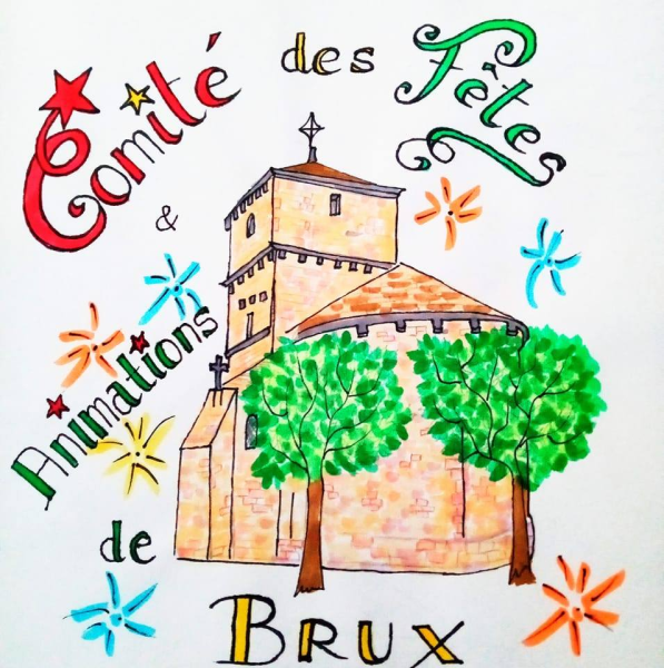 logo comites des fetes de Brux