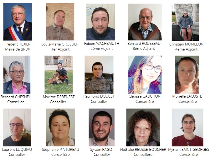 les membres du conseil municipal